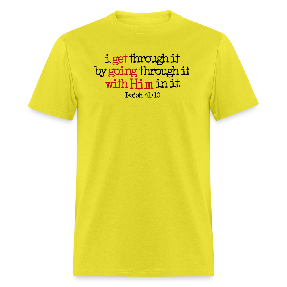 Get Going With Him - yellow