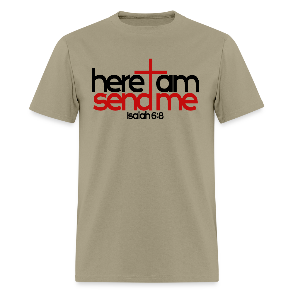Here I am, send me - khaki