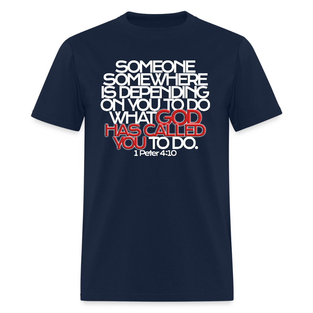 God Has Called You - navy