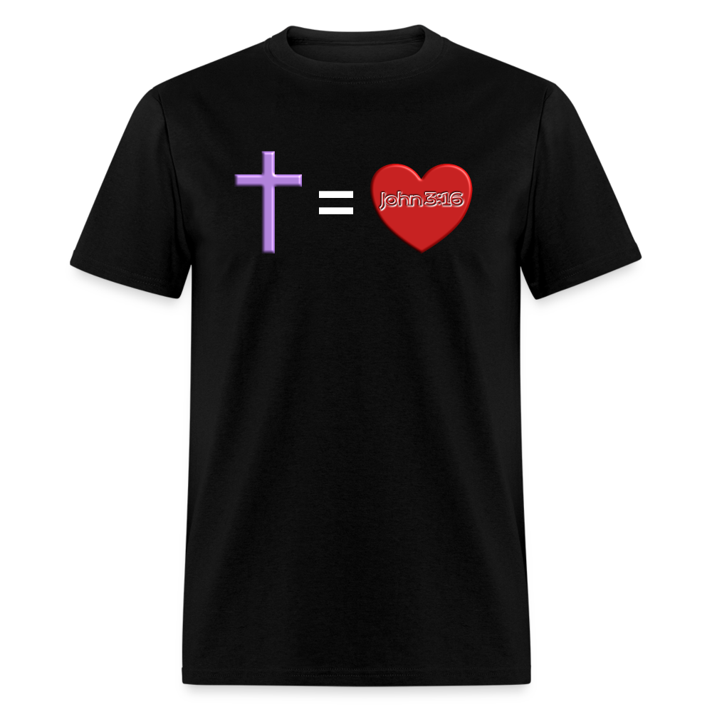 Cross = Love - black