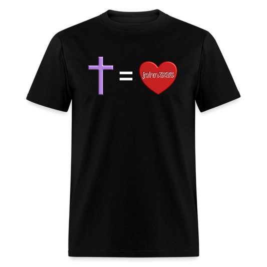 Cross = Love - black