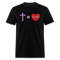 Cross = Love - black