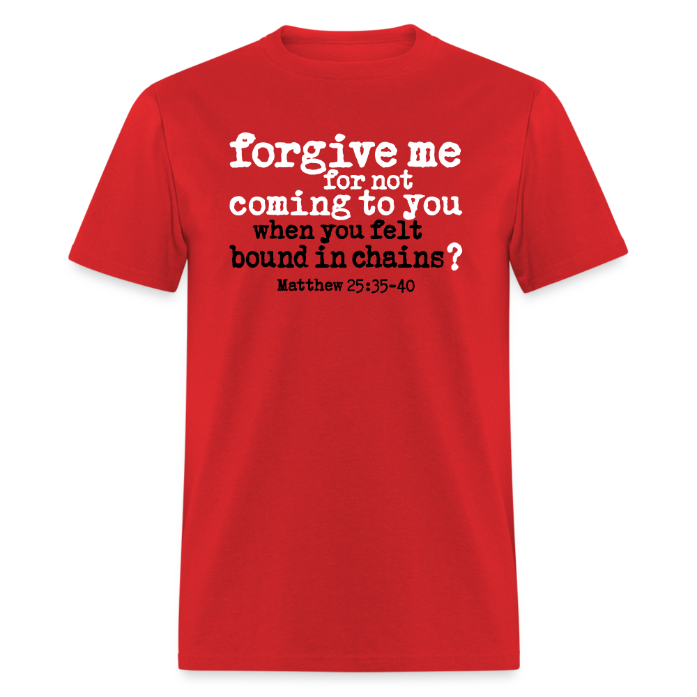 Forgive For Not Coming To You - red