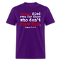 Jesus Died Even for Those Who Don't Know Him - purple