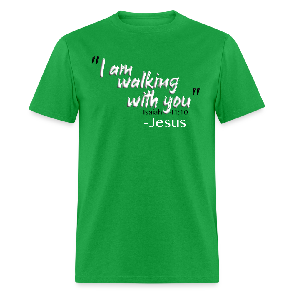 I Am Walking With You - bright green
