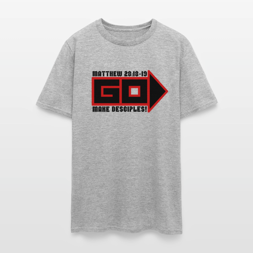 Go Make Desciples - heather gray