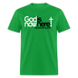God Is Now Here - bright green