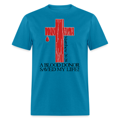 Blood Donor - turquoise