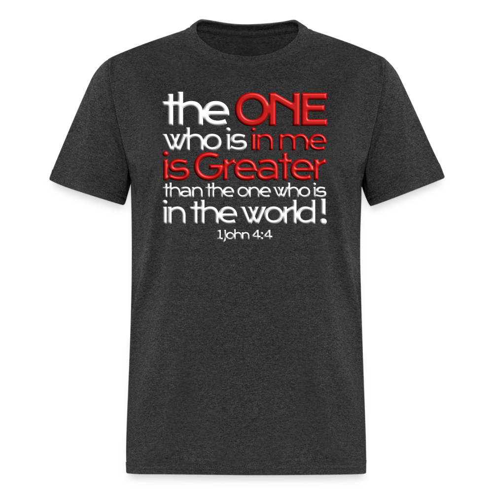 One In Me Is Greater - heather black