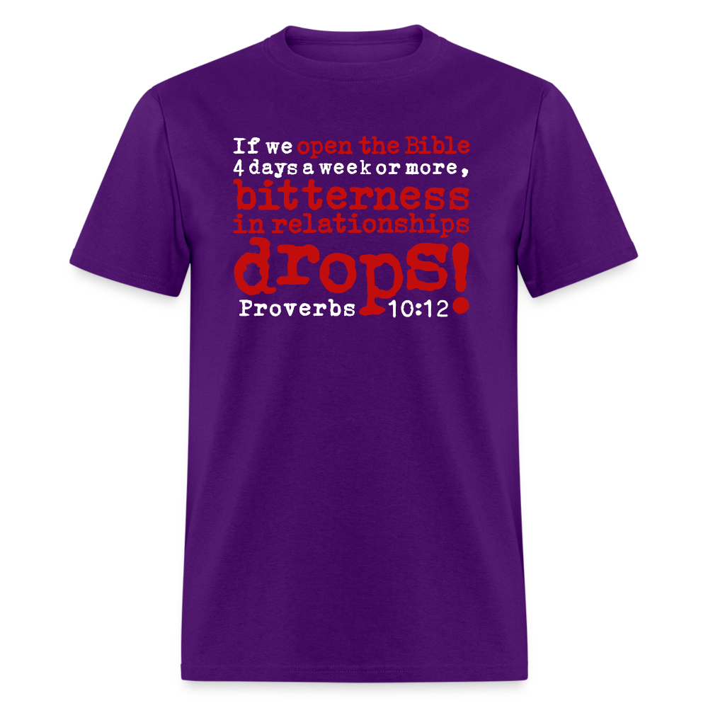 Open Bible Bitterness Drops - purple