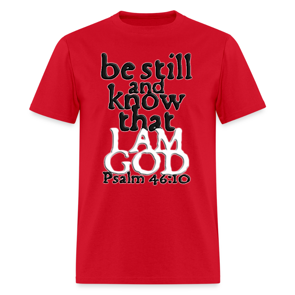 Be Still and Know - red