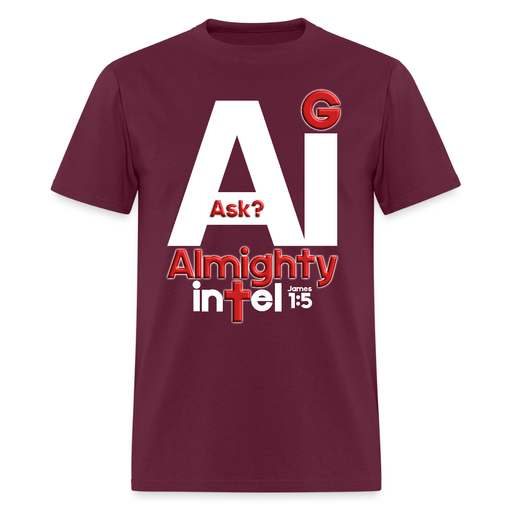 Ask Ai - burgundy