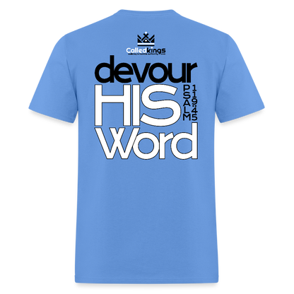 WTBSF? Devour His Word - carolina blue