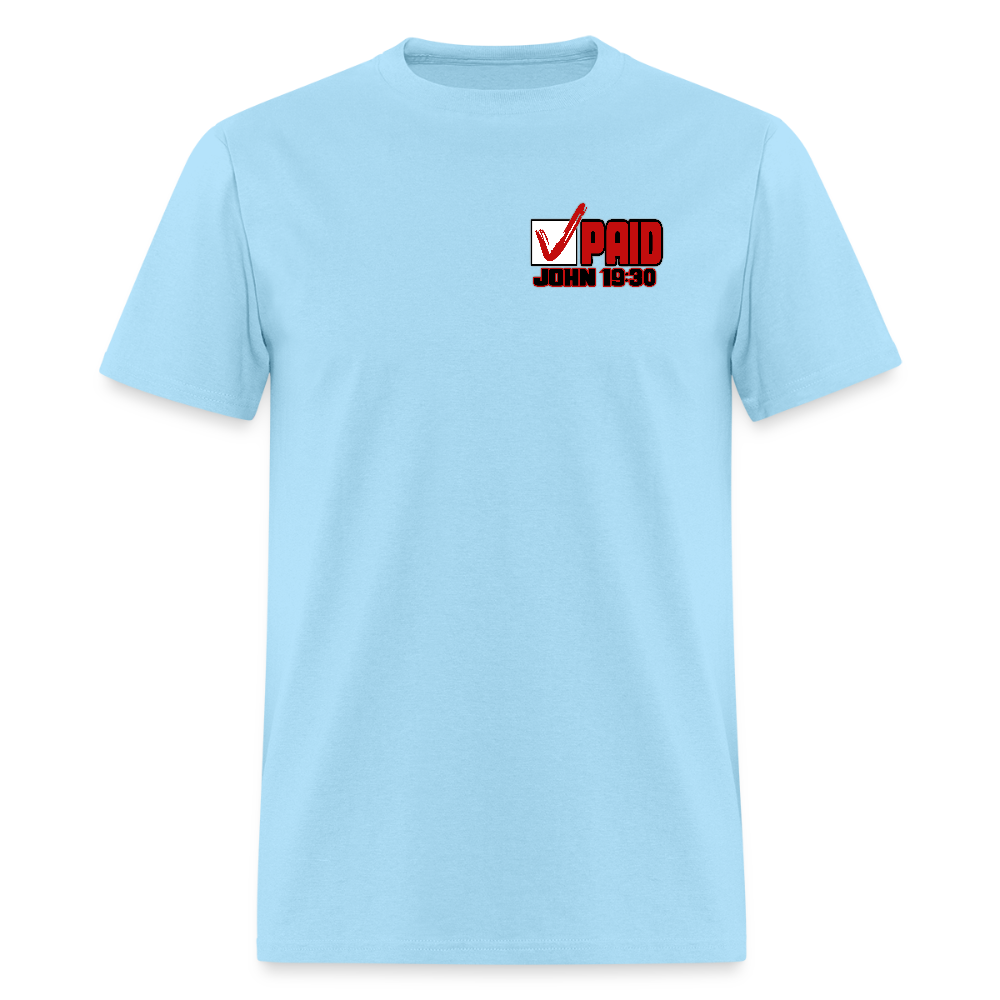 Debt Paid in Full - powder blue