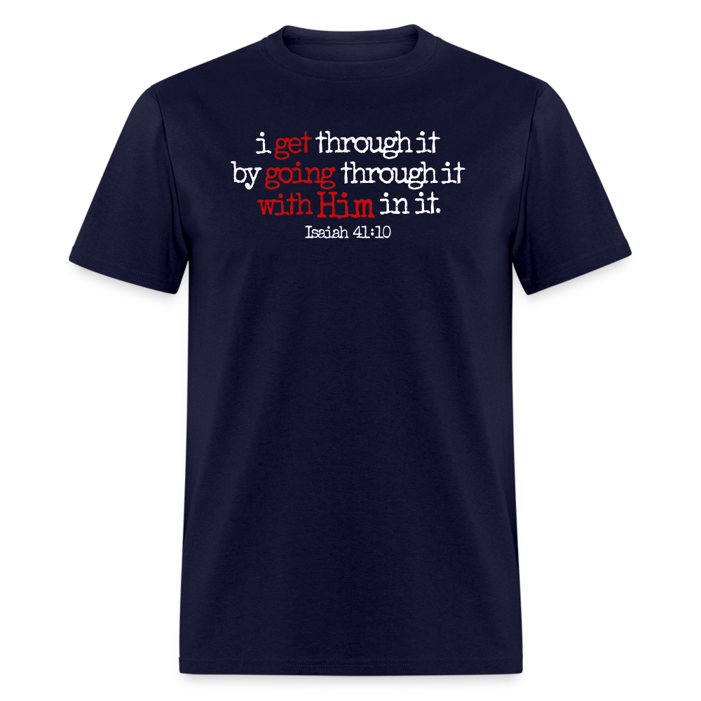 Get Going With Him - navy