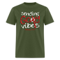 Sending God Vibes - military green