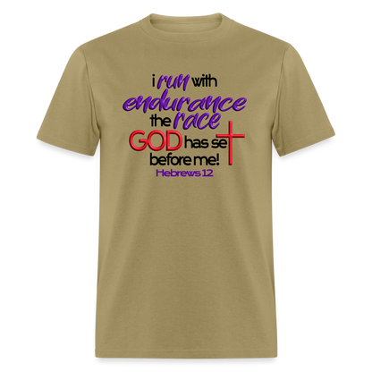 Run With Endurance - khaki