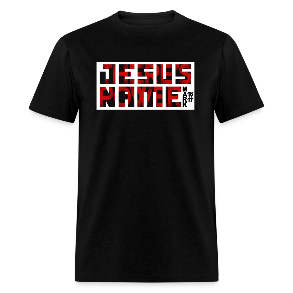 There's Power in Jesus Name - black