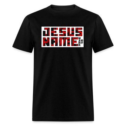 There's Power in Jesus Name - black