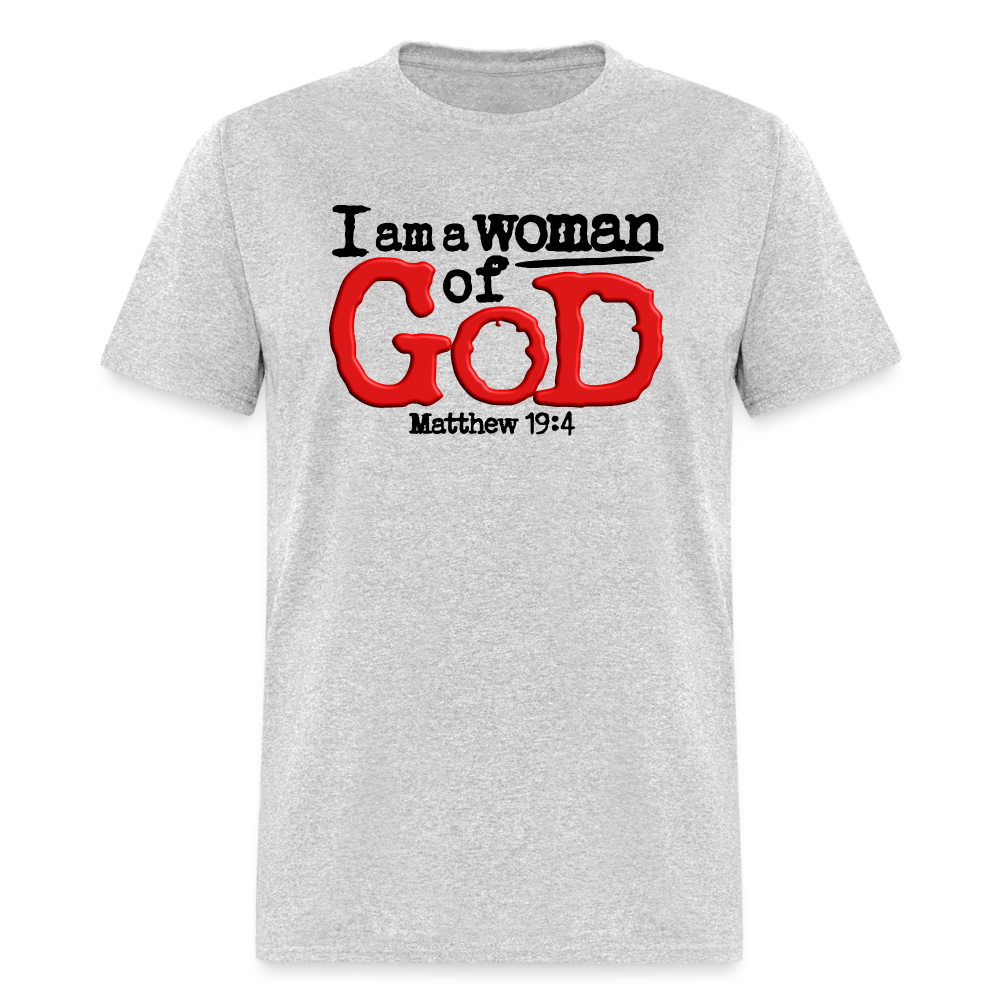 I Am a Woman of God - heather gray