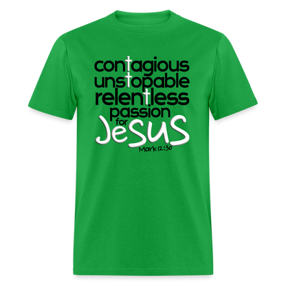 Passion for Jesus - bright green