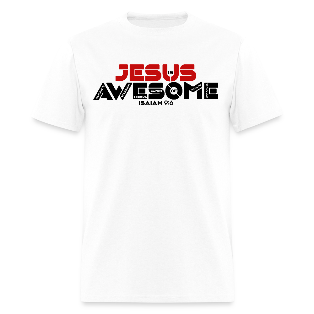 Jesus is Awesome - white