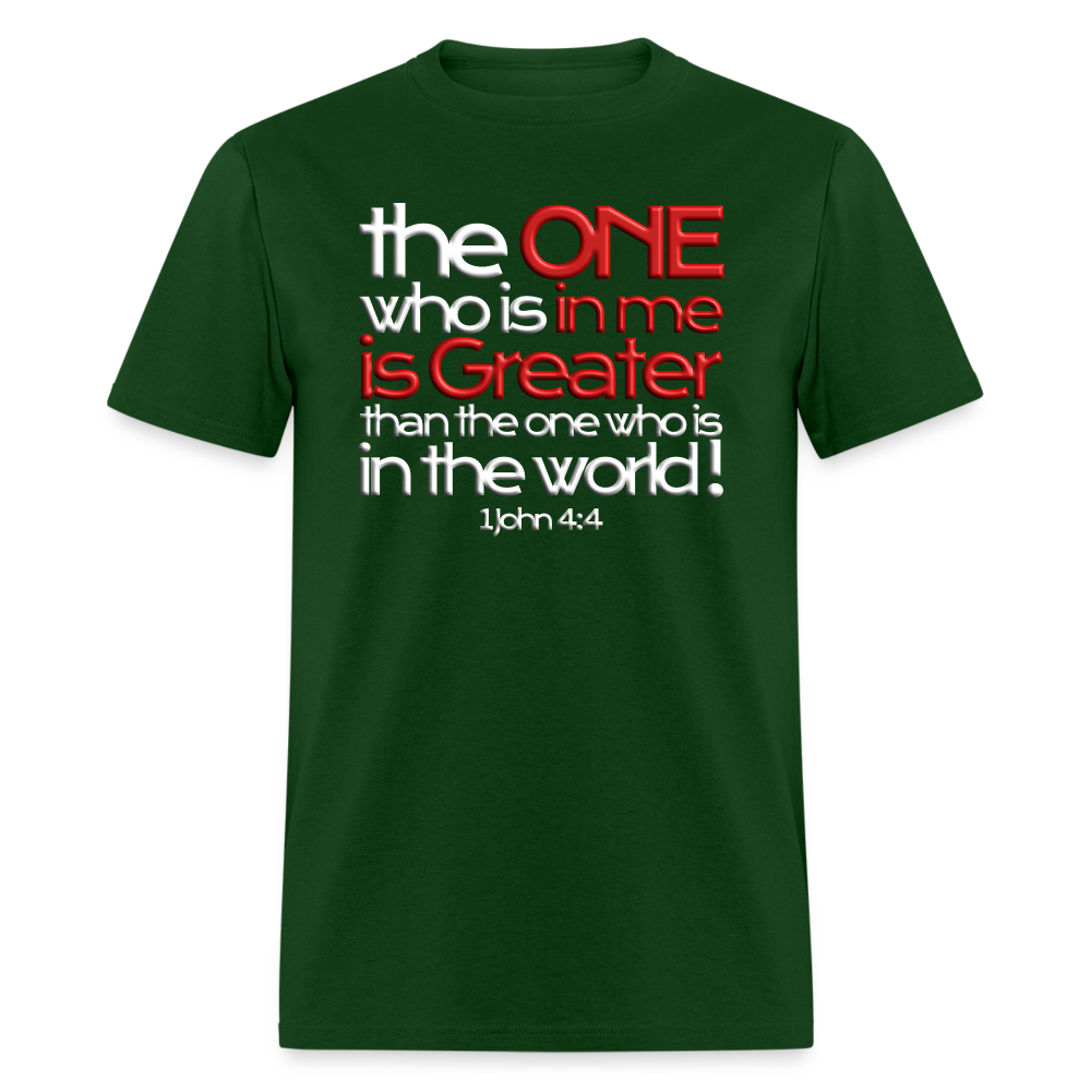 One In Me Is Greater - forest green