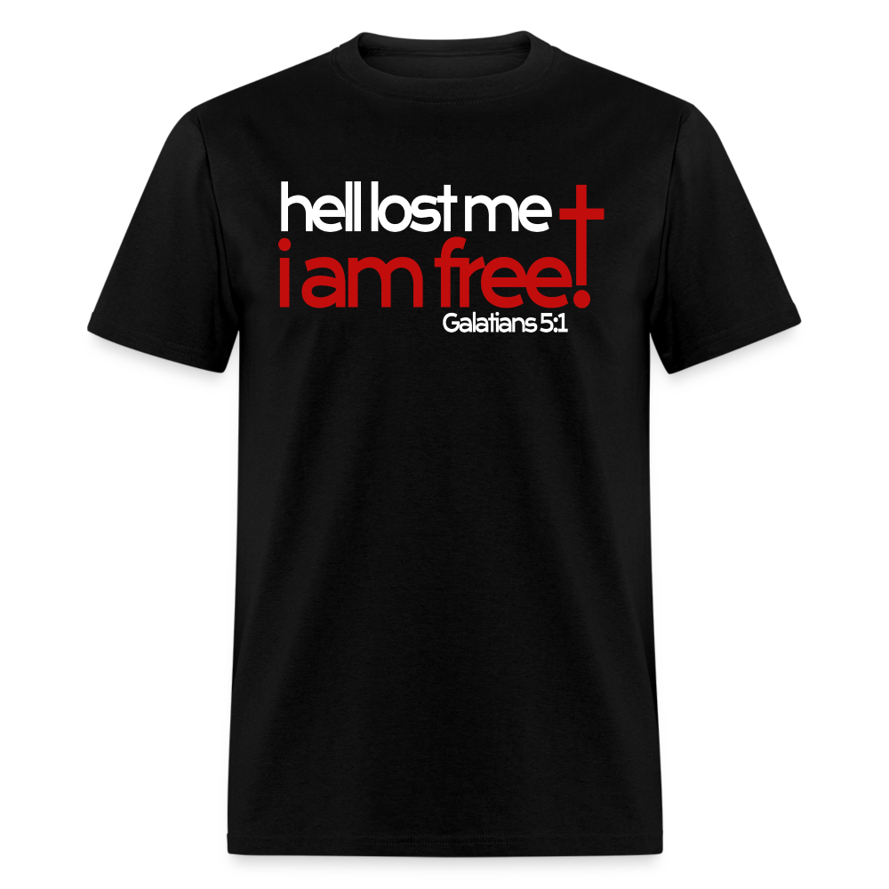 Hell Lost Me I Am Free - black