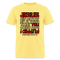 Jesus Flipped - cornsilk