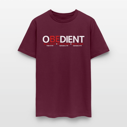 Obedient - burgundy