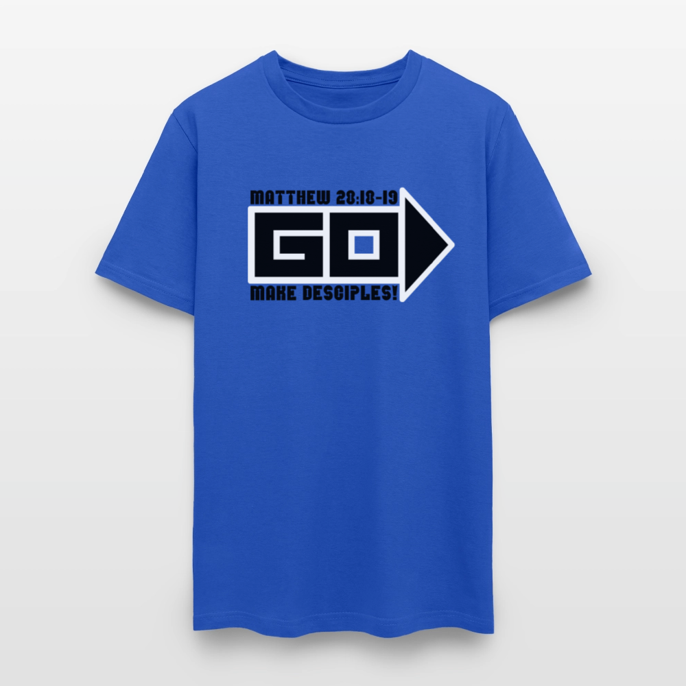 Go Make Desciples - royal blue