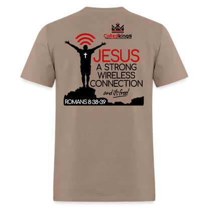 Jesus Strong Wireless Connection - brown savana