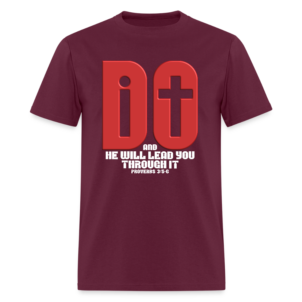 Do It - burgundy