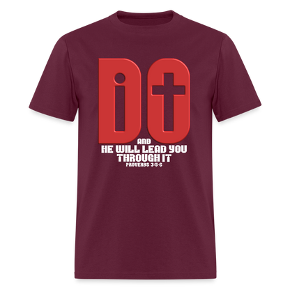 Do It - burgundy