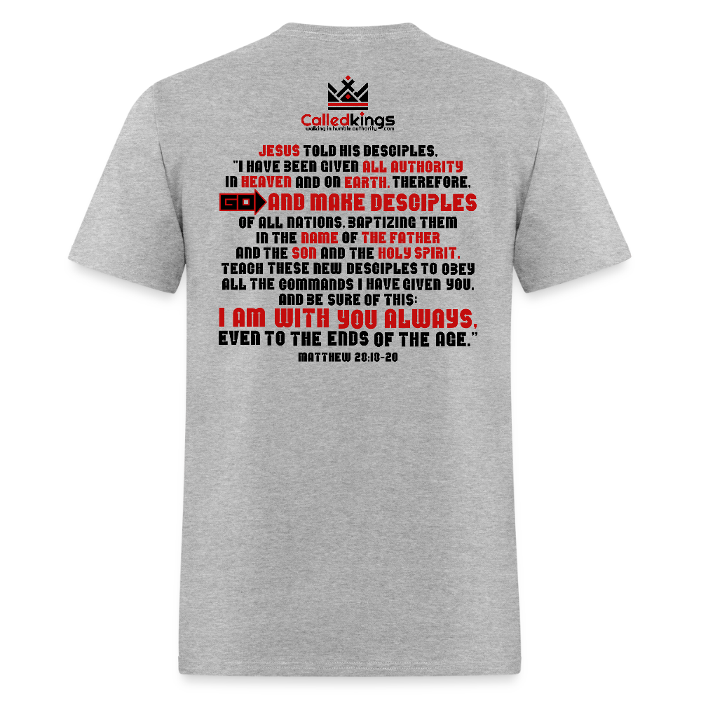 Go Make Desciples - heather gray