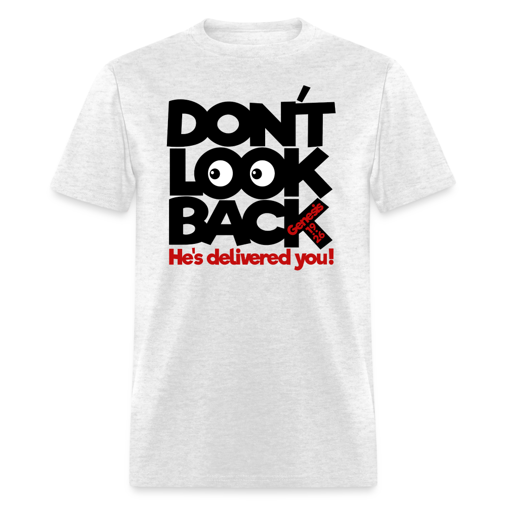 Don't Look Back - light heather gray