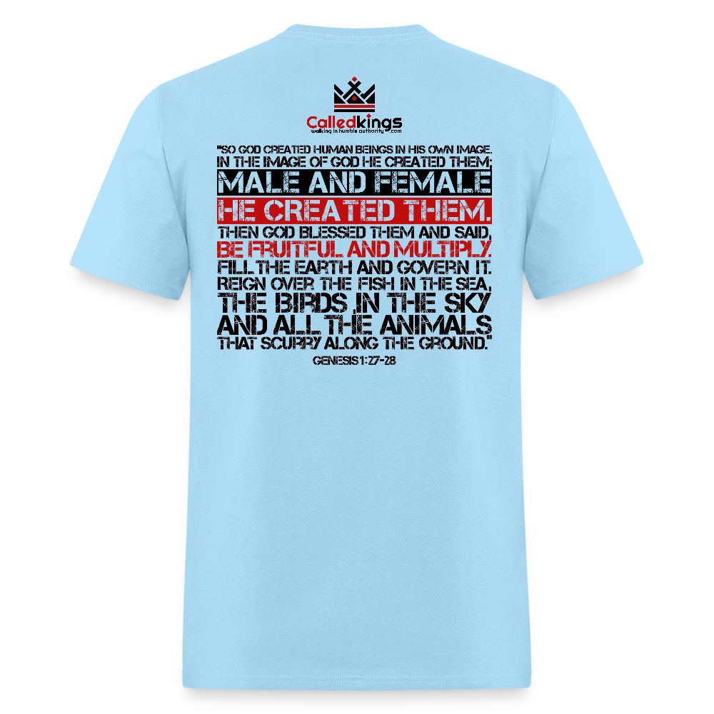 Man Made 4 Kingdom Impact - powder blue
