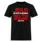 Jesus Is the Answer - black
