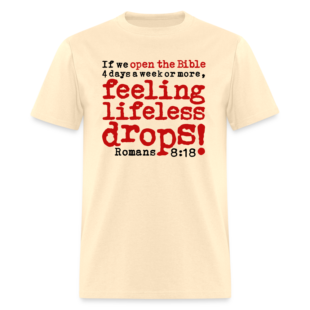 Open Bible Feeling Lifeless Drops - natural
