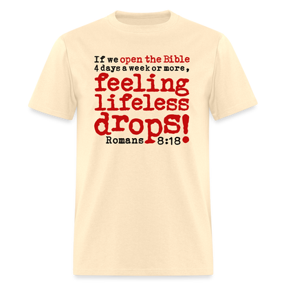 Open Bible Feeling Lifeless Drops - natural
