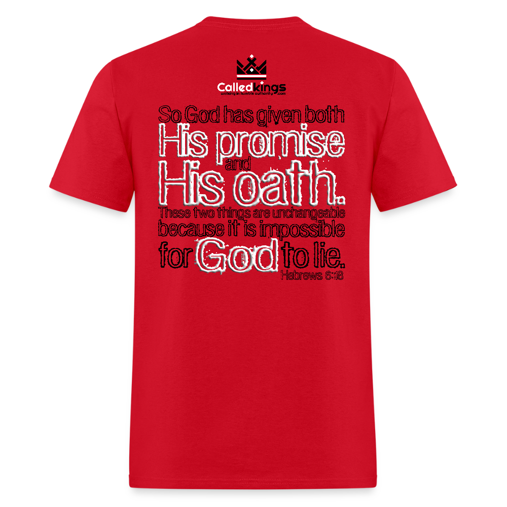 God Can't Lie - red