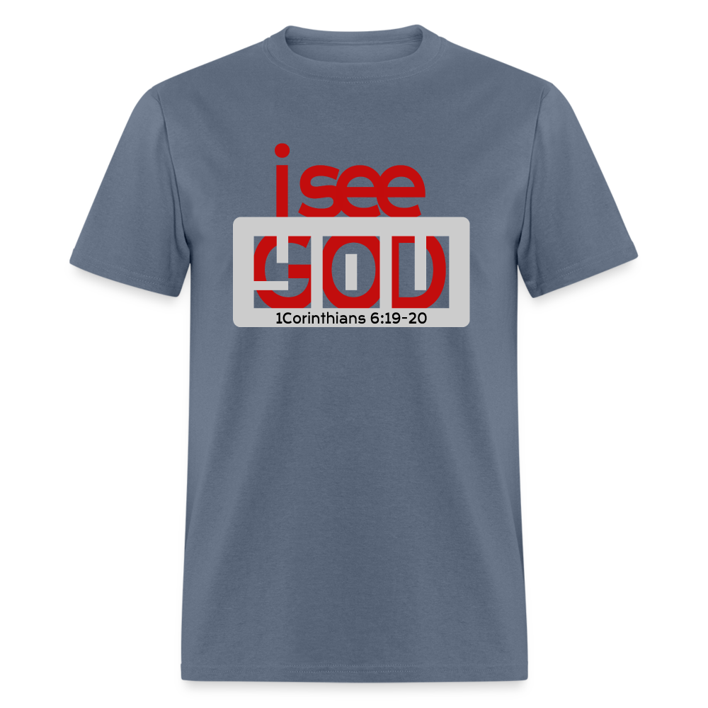 I See God in You - denim