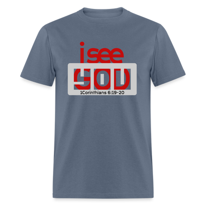 I See God in You - denim