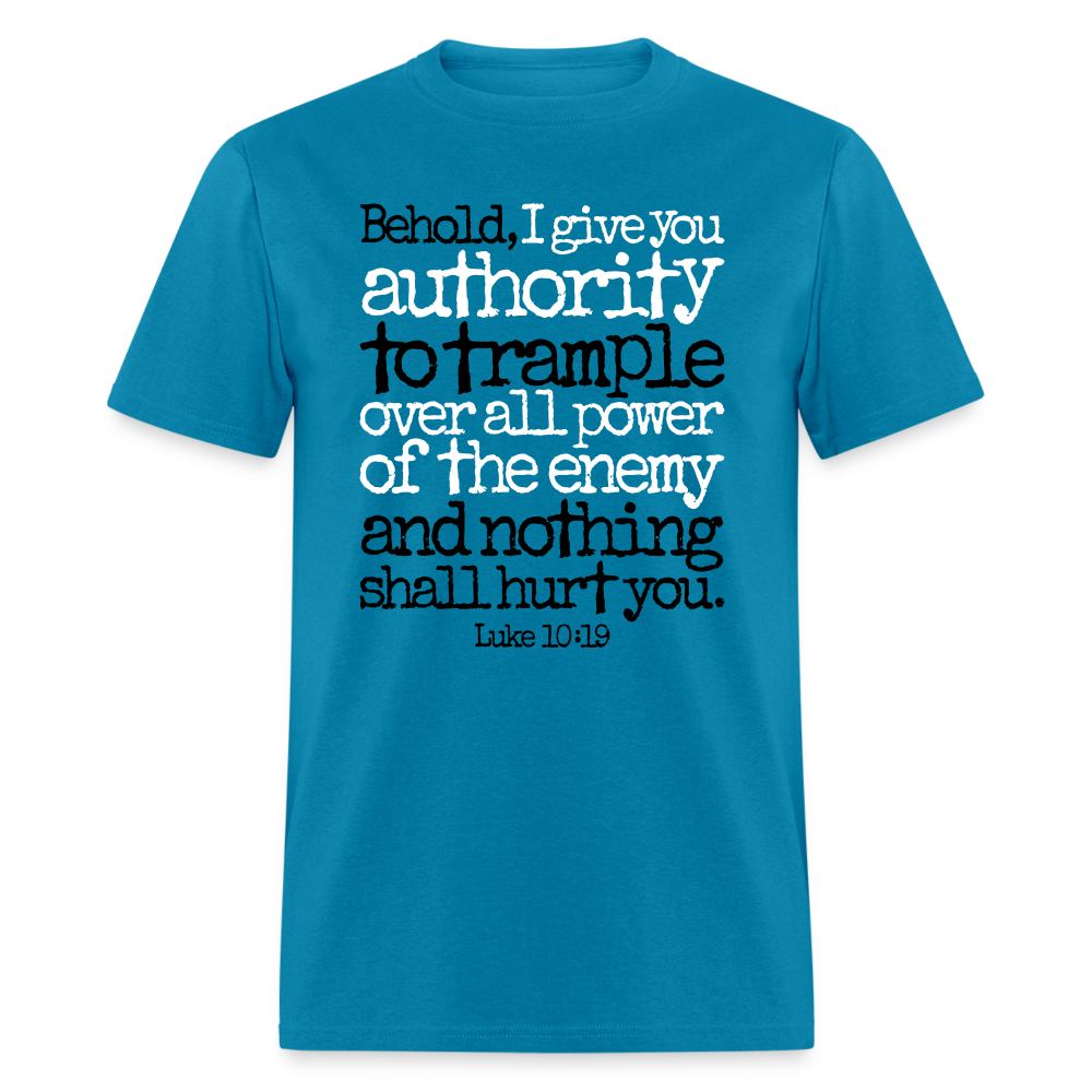 Authority Over the Enemy - turquoise