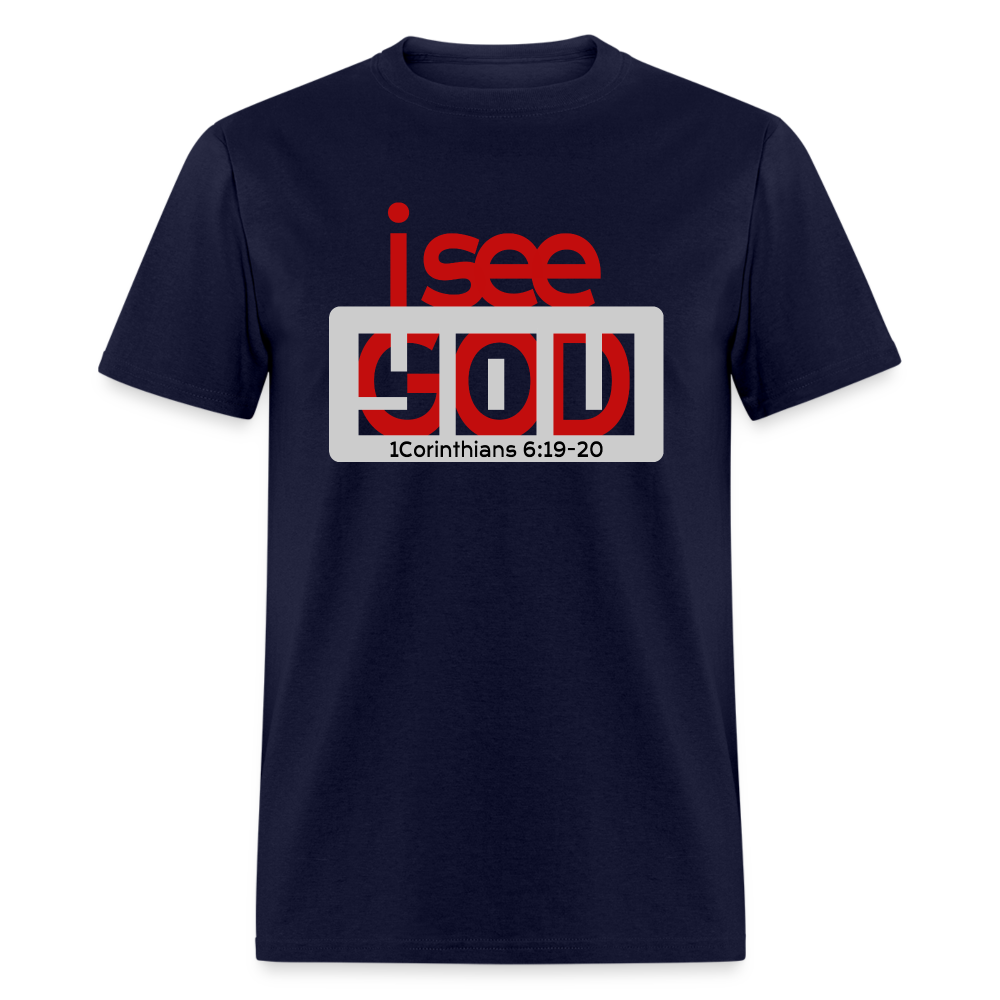 I See God in You - navy