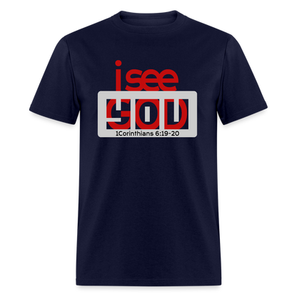 I See God in You - navy