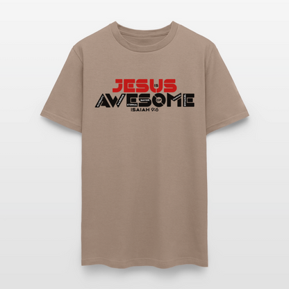 Jesus is Awesome - brown savana