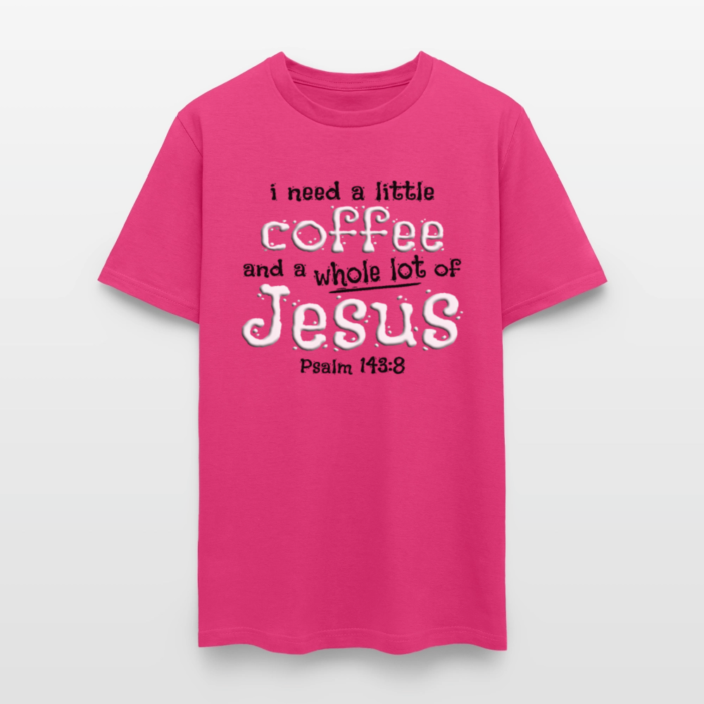 Coffee & Jesus - fuchsia