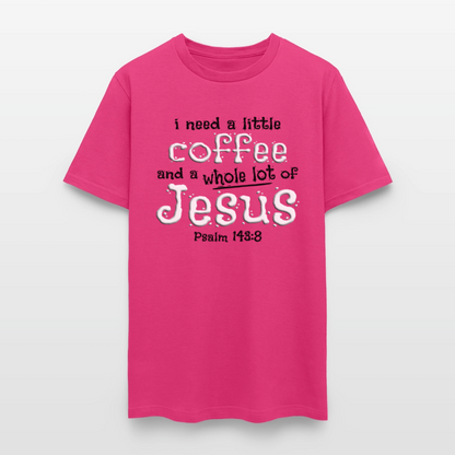Coffee & Jesus - fuchsia