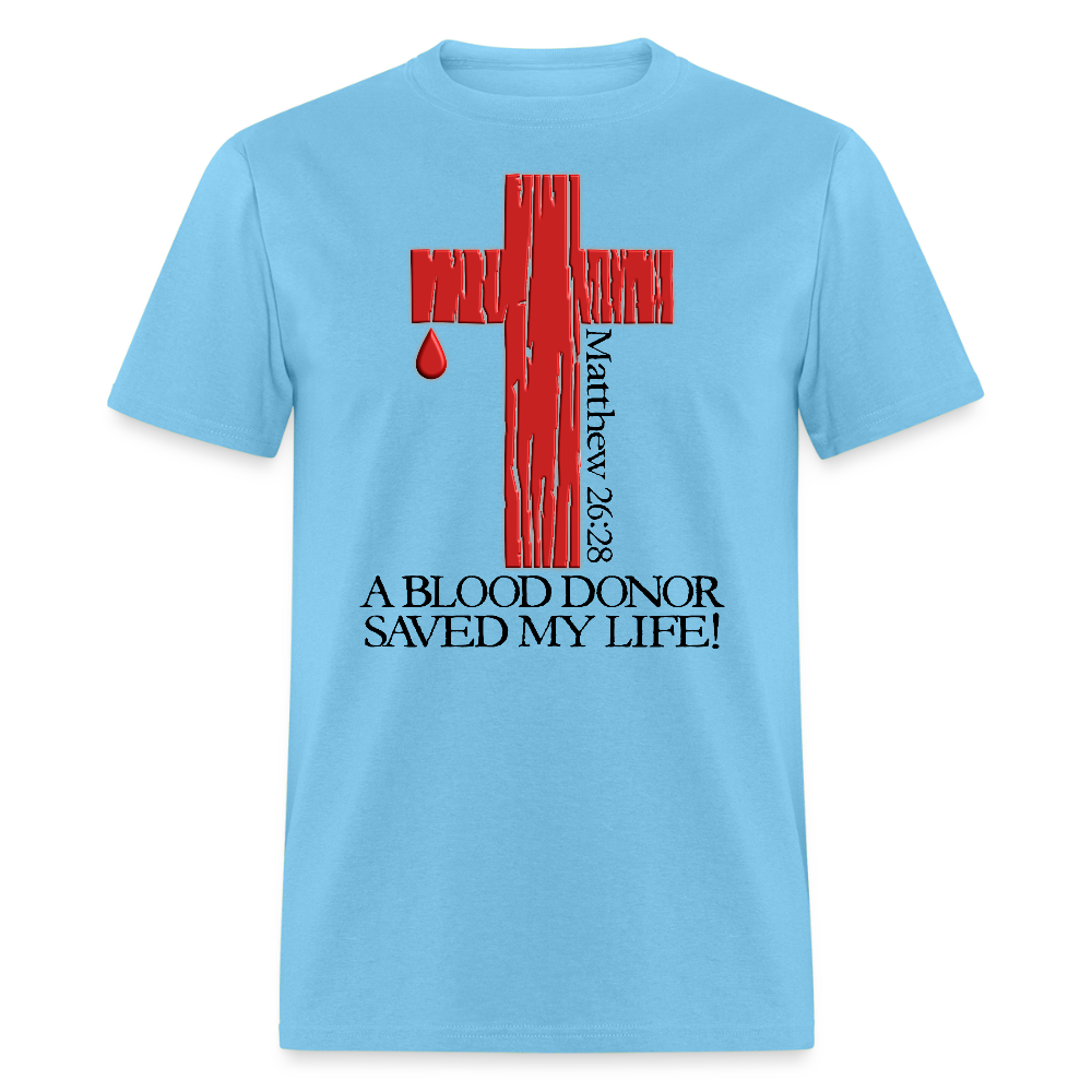Blood Donor - aquatic blue